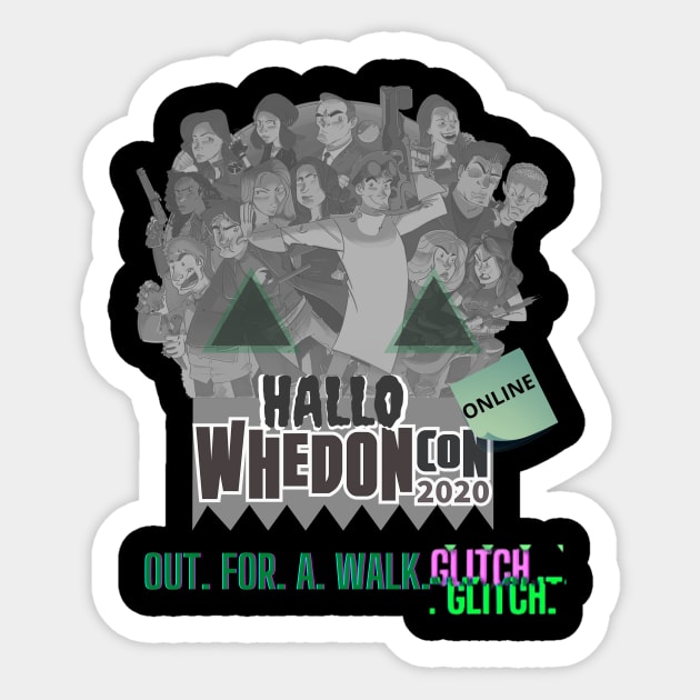 Out For A Walk Sticker by Fandom Charities